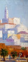 Au Maroc (1) 25X50 cm