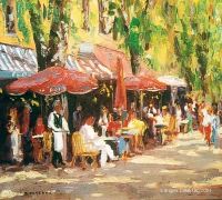 Caf provenal 46x38 cm