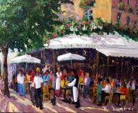 Caf le Flore 61x50 cm