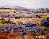 Paysage en Provence 61x60 cm