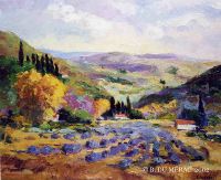 Paysage provenal 81x65 cm