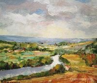 Paysage 46x38 cm