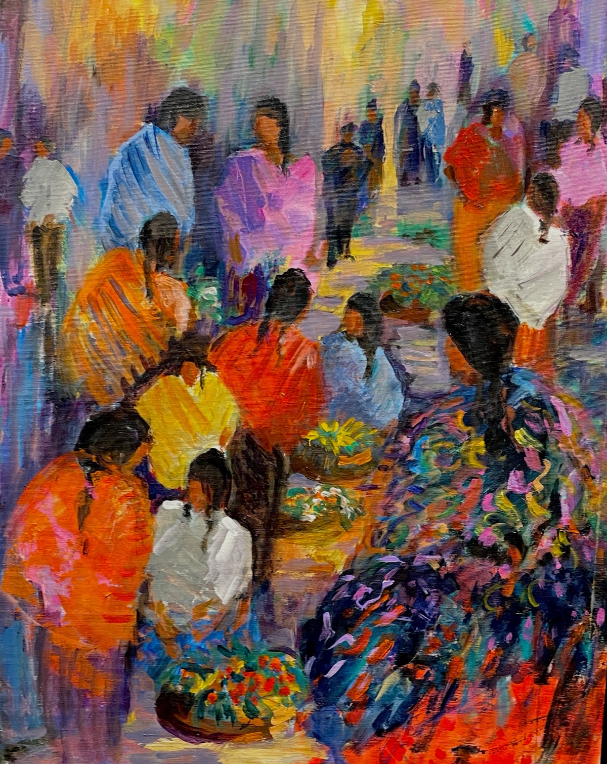 Marché sud-américain par Brigitte du MÉRAC
